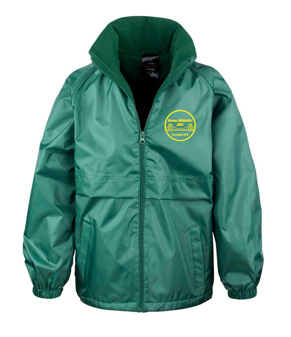 Avon Athletic FC Youth Micro Fleece Lined Jacket (Bottle Green)