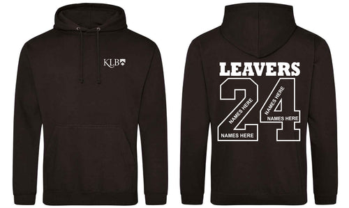 KLB School Leavers Hoodie 2024 - Black
