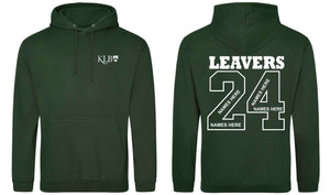 KLB School Leavers Hoodie 2024 - Forest Green