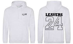 KLB School Leavers Hoodie 2024 - Ash Grey