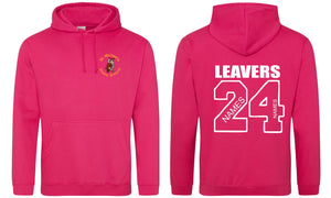 St Michaels CofE Primary School (STOKE GIFFORD) Year 6 2024 Leavers Hoodie (Hot Pink)