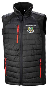 Winterbourne United FC Padded Gilet (Blk/Red)