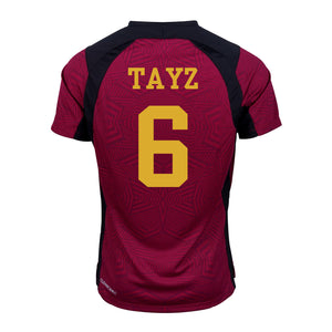 Winterbourne CC (Womens) Playing Shirt (Maroon/Black)