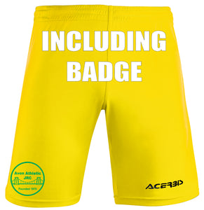 Avon Athletic Youth FC Astro Short (Yellow)