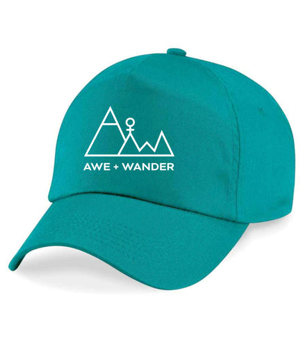 Awe + Wanders Baseball Cap (Jade)