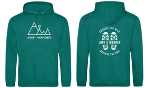 Awe + Wanders Hoodie (Jade)