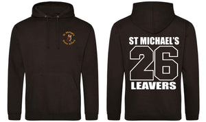 St Michaels CofE Primary School (STOKE GIFFORD) Year 6 2026 Leavers Hoodie (Jet Black)