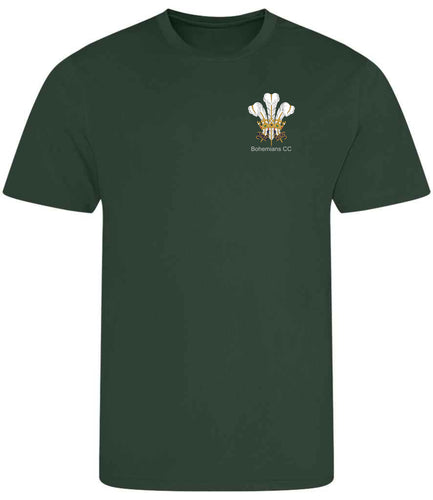 Bohemians CC Unbranded Cooltex T-Shirt (Bottle Green)