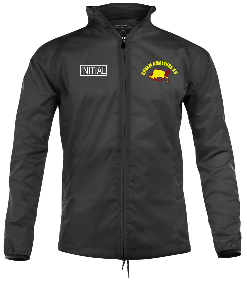 Bream Amatuers FC Elettra Rain Jacket (Black)