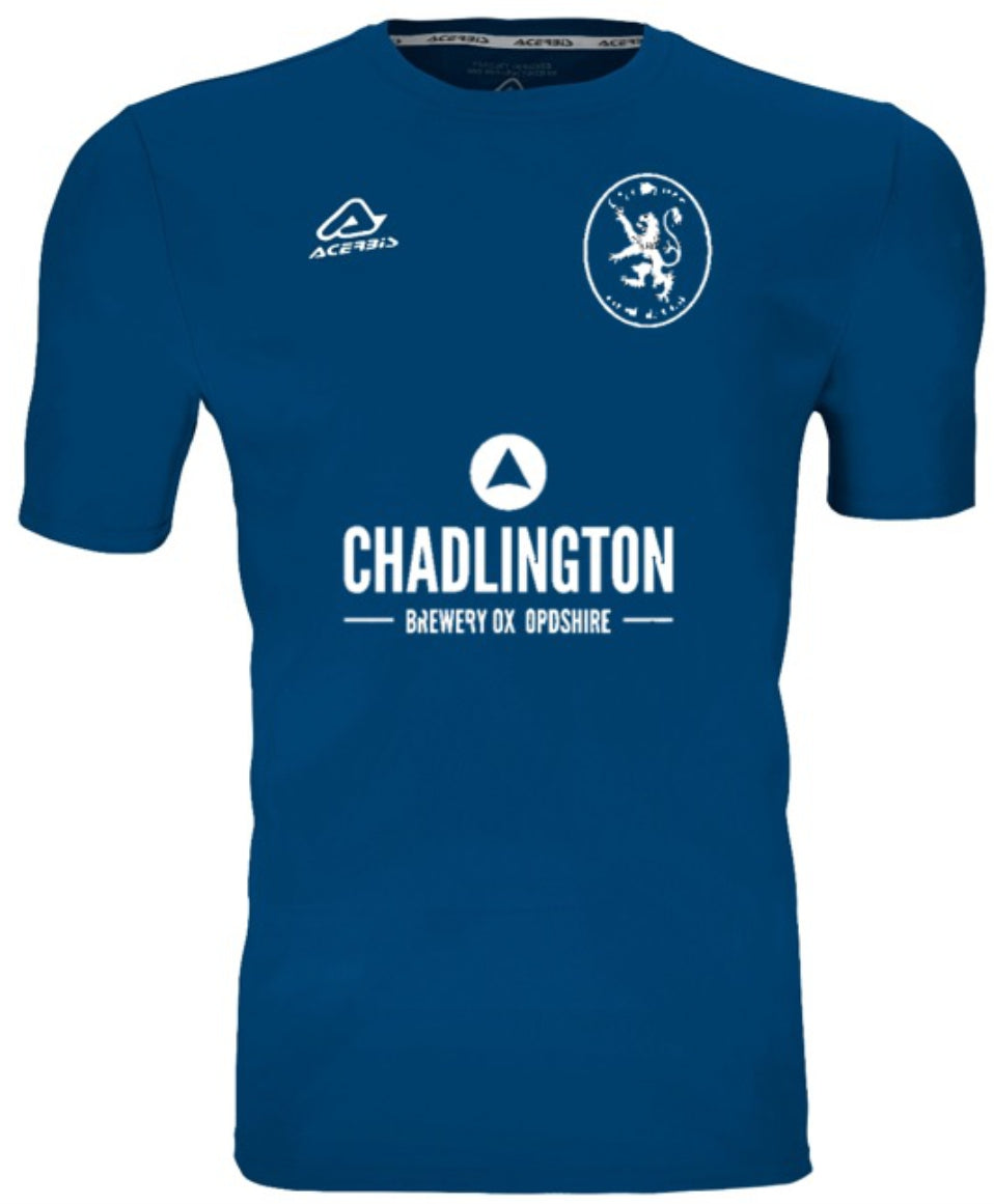 Chadlington FC Mida Shirt S/S (Navy) Including Sponsors