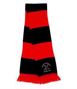 Frampton Rangers FC Scarf (Red/Black)