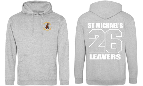 St Michaels CofE Primary School (STOKE GIFFORD) Year 6 2026 Leavers Hoodie (Heather Grey)