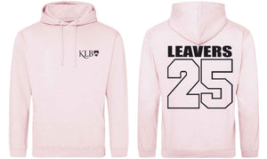 KLB School Leavers Hoodie 2025 - Baby Pink