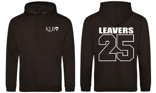 KLB School Leavers Hoodie 2025 - Black