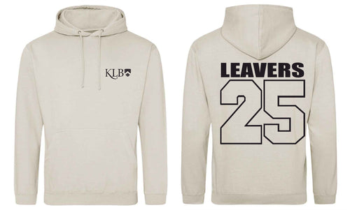 KLB School Leavers Hoodie 2025 - Natural Stone