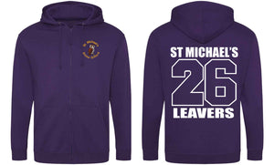 St Michaels CofE Primary School (STOKE GIFFORD) Year 6 2026 Leavers Hoodie (Purple)