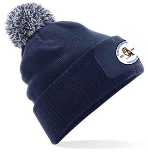 Stoke Gifford x SGS FC Patch Bobble Hat (Navy/Grey)