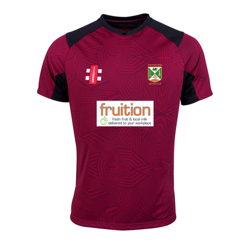Winterbourne CC (Womens) Playing Shirt (Maroon/Black)