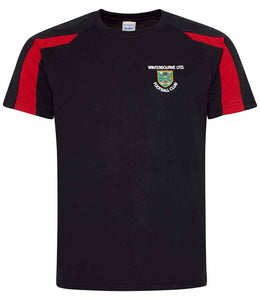 Winterbourne United FC Managers Training Top (Black/Red)