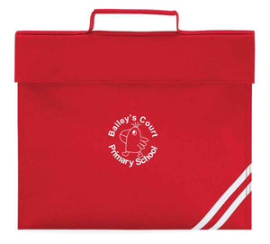 Bailey's Court Primary School Classic Book Bag (Red)