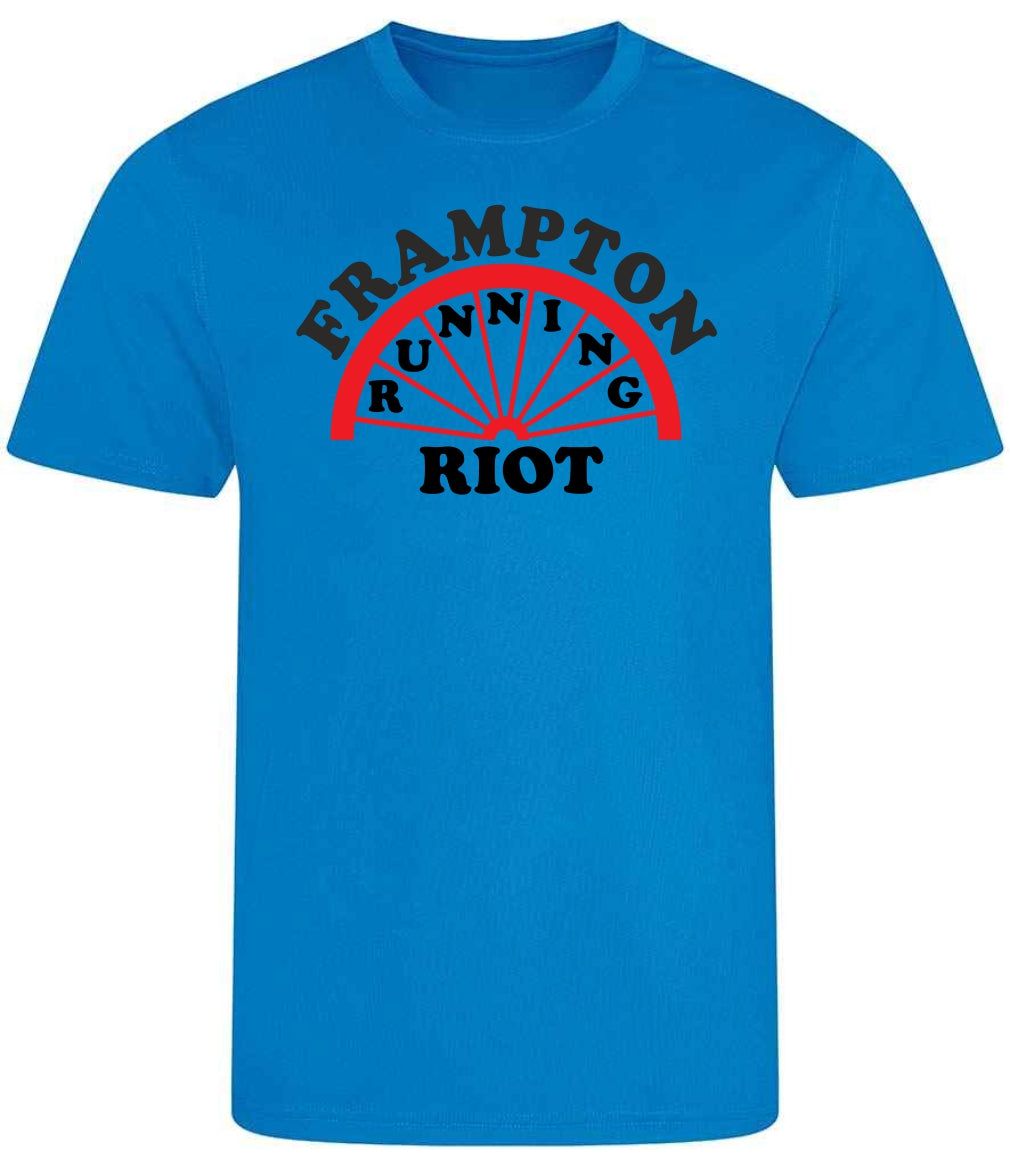 REGULAR FIT - Frampton Running Riot T-Shirt (Sapphire Blue)