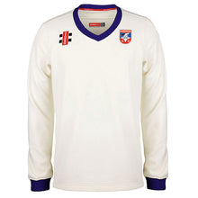 Load image into Gallery viewer, Hambrook CC Gray Nicholls Pro Performance Sweater (Ivory/Navy)