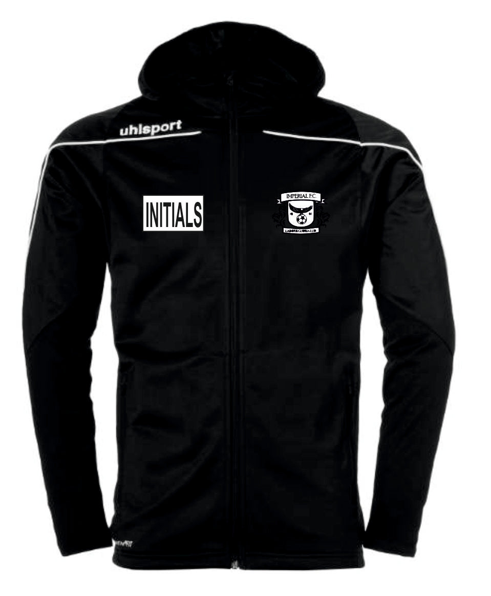 Imperial FC Stream 22 Track Hood Jacket (Black) Inc Initials