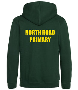 North Road Primary School  P.E. Hoodie (Bottle Green)