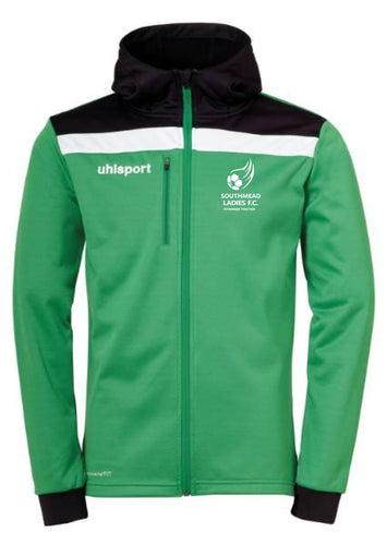 Southmead Ladies FC Multi Hood Jacket (Green/Black/White)