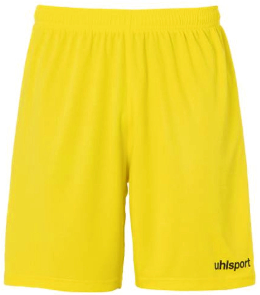 Centre Basic Shorts (Lime Yellow/Black)