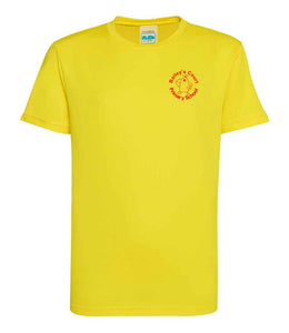 Bailey's Court Primary School P.E. T-Shirt (Yellow)