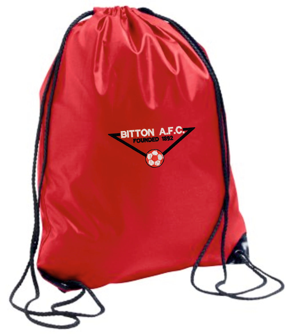 Bitton A.F.C. Gym Sack (Red)