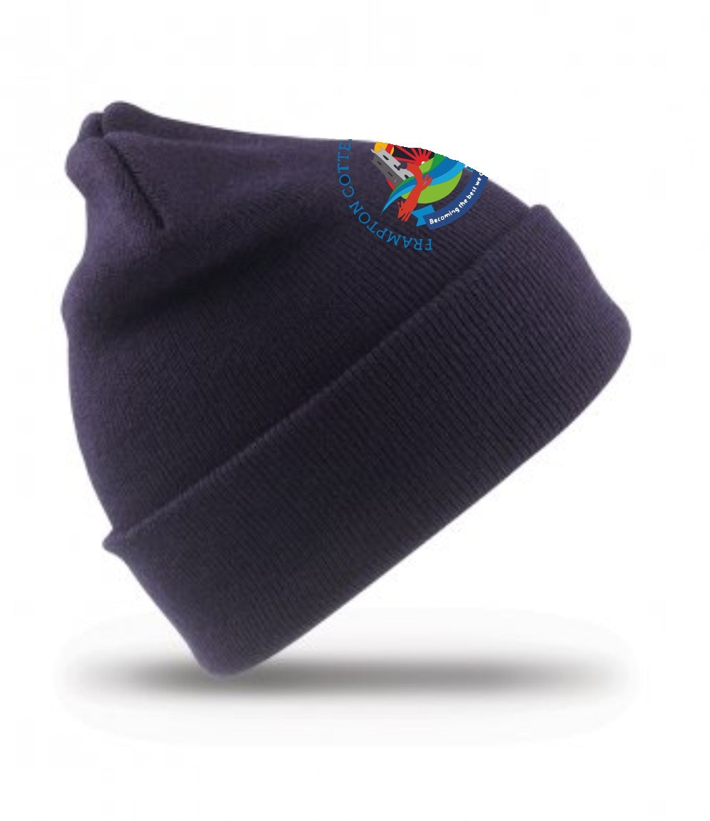 Frampton Cotterell CofE Kids Woolly Knitted Hat (Navy)