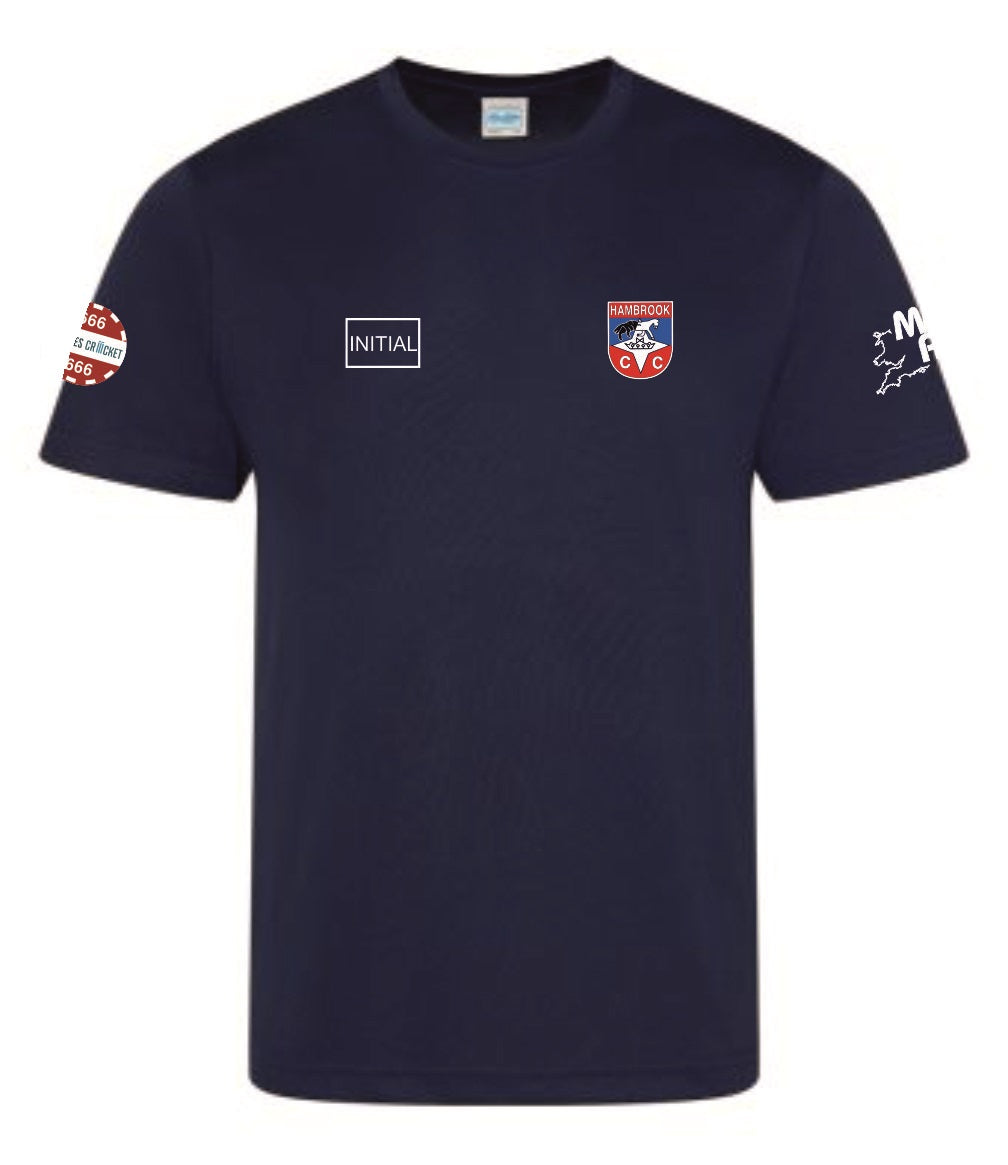 Hambrook CC Tech T-Shirt Oxford Navy
