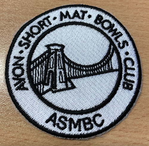 Avon Short Mat Bowls Club Embroidered Badge