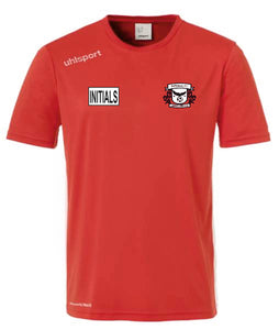 Imperial FC Essential Training Shirt (Red/White) Inc Initials