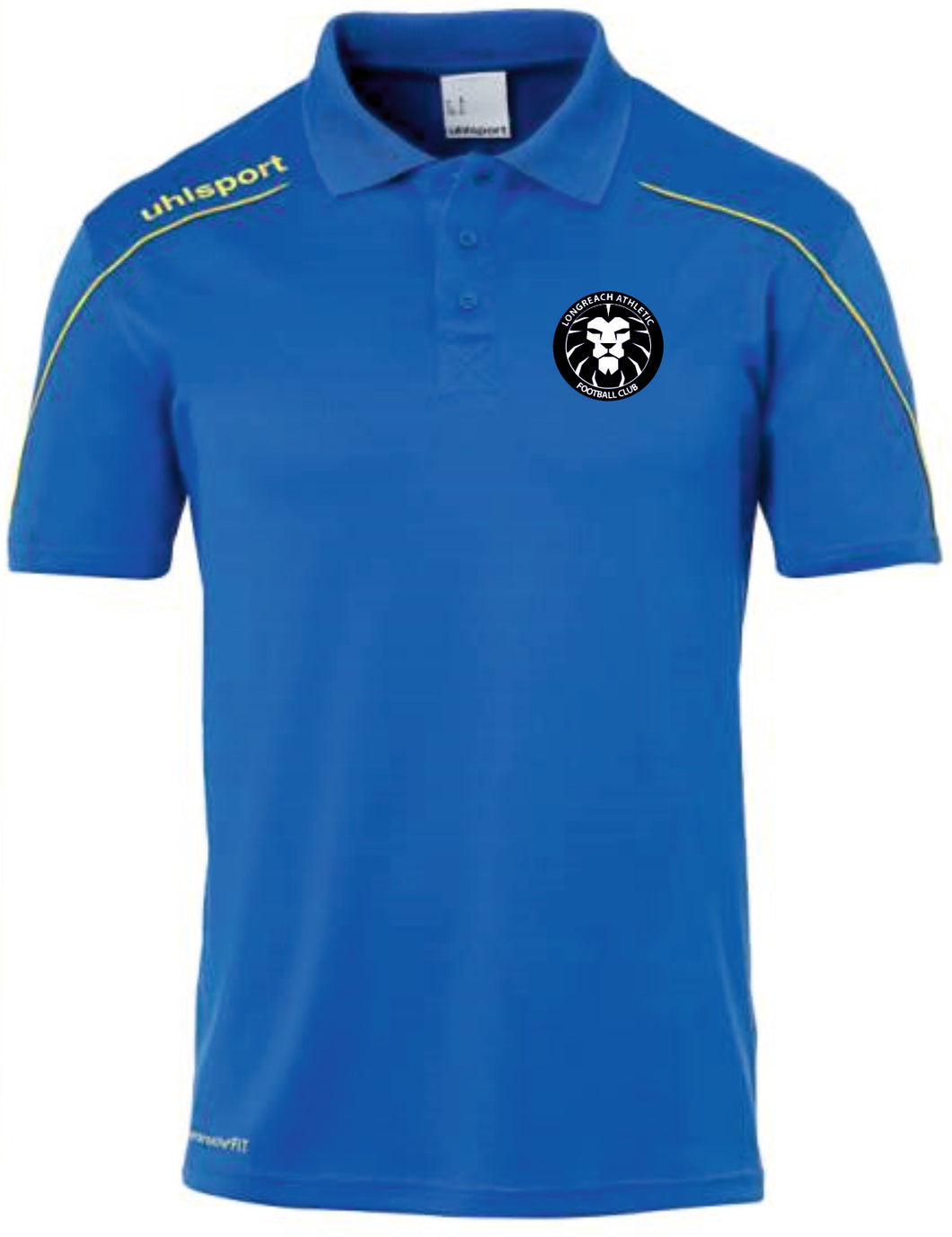 Longreach Athletic FC Stream Polo Shirt Inc Initials