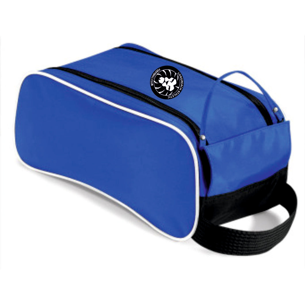 Longreach Athletic FC Boot Bag (Blue/Black/White)