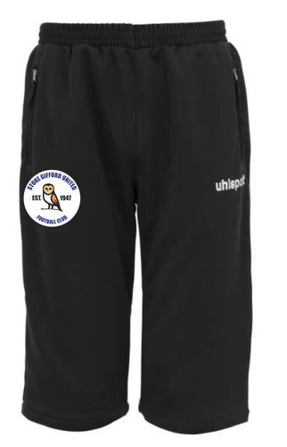 Stoke Gifford United FC Essential Long Shorts (Black)