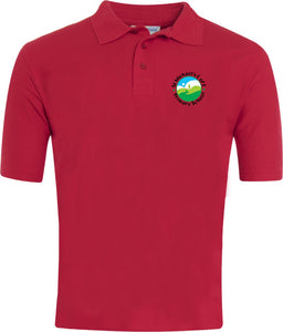 St Michaels CofE Primary School (Winterbourne) Classic Polo Shirt (Red)