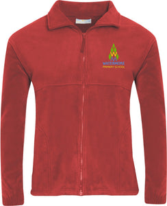Watermore Primary School Fleece Jacket (Red)