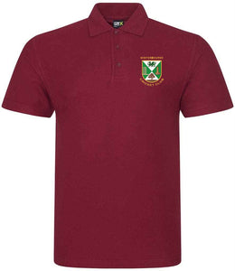 Winterbourne CC Unbranded Cotton/Poly Polo Shirt (Burgundy) - Adults Only